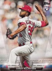 2018 Topps Topps Salute (Series One) Sandy Alcantara #TS-100 card