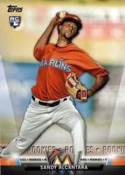 2018 Topps Topps Salute (Series Two) Sandy Alcantara #S-66 card