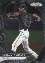 2020 Panini Prizm Base Set Sandy Alcantara #133 card