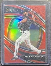 2020 Panini Select Sandy Alcantara #135 card