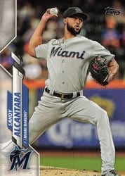 2020 Topps Base Set Sandy Alcantara #71 card