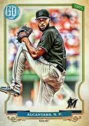 2020 Topps Gypsy Queen Base Set Sandy Alcantara #237 card