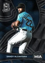 2022 Panini Chronicles Spectra Sandy Alcantara #70 card