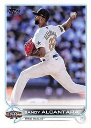 2022 Topps Update 2022 MLB All-Stars Sandy Alcantara #ASG-39 card