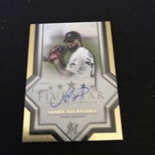 2023 Topps Five Star Autographs Sandy Alcantara #FSA-SAL2 card