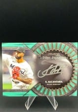 2023 Topps Five Star Silver Signatures Sandy Alcantara #SS-SA card