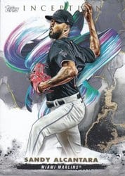 2023 Topps Inception Base Set Sandy Alcantara #77 card