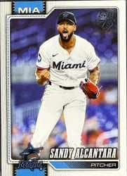 2026 Topps Base Set Sandy Alcantara #449 card