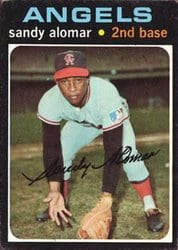 1971 Topps Base Set Sandy Alomar #745 card