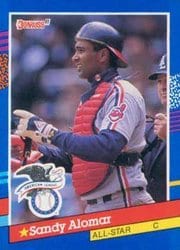 1991 Donruss Base Set Sandy Alomar #51 card