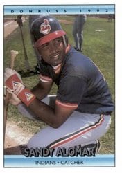 1992 Donruss Base Set Sandy Alomar #203 card