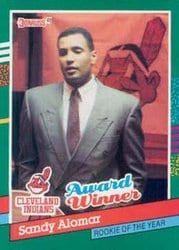 1991 Donruss Base Set Sandy Alomar Jr. #693 card