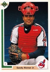 1991 Upper Deck Base Set Sandy Alomar Jr. #144 card