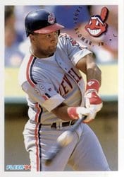 1994 Fleer Base Set Sandy Alomar, Jr. #98 card