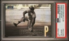 2018 Stadium Club Chrome Sandy Koufax Refractor #SCC-288 card