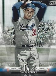 2018 Topps Topps Salute (Series Two) Sandy Koufax #S-83 card