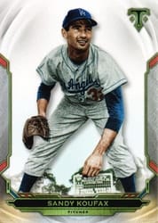 2019 Topps Triple Threads Base Set Sandy Koufax #48 card