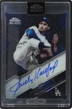 Sandy Koufax 2020 Topps Chrome Black Autographs #CBA-SK