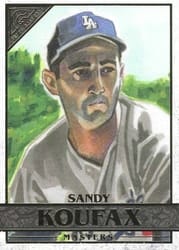 2020 Topps Gallery Base Set Sandy Koufax #152 card