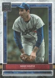 2020 Topps Museum Collection Base Set Sandy Koufax #46 card