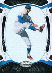 2021 Panini Chronicles Certified Sandy Koufax #7 card