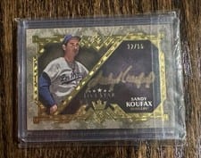2024 Topps Five Star Baseball Royalty Autographs Sandy Koufax #BR-SK card