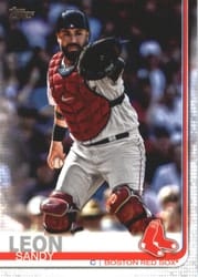 2019 Topps Base Set Sandy Leon #419 card
