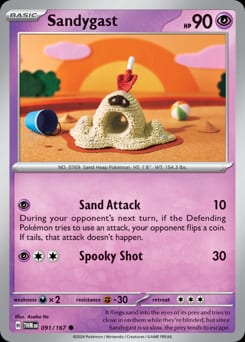 Twilight Masquerade Sandygast #91 card