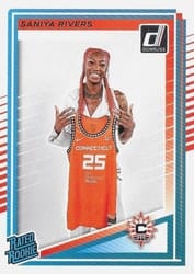 2025-26 Donruss WNBA Base Set Saniya Rivers #92 card