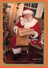 2023 Topps Holiday Santa Archives Santa Claus #SA-1999 card