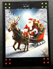 2024 Topps Holiday The Santa Archives Santa Claus #TSA-07 card