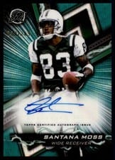 2024 Topps Resurgence Arc Flash Autographs Santana Moss #AFA-SM card