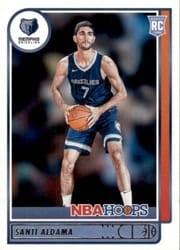2021-22 Hoops Base Set Santi Aldama #207 card