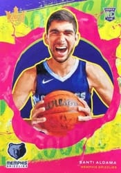 2021-22 Panini Court Kings Base Set Santi Aldama #131 card
