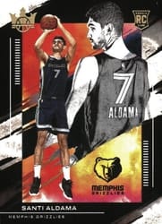 2021-22 Panini Court Kings Base Set Santi Aldama #164 card