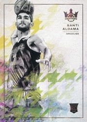 2021-22 Panini Court Kings Base Set Santi Aldama #197 card