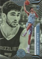 2021-22 Panini Illusions Base Set Santi Aldama #180 card