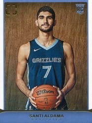 2021-22 Panini Photogenic Base Set Santi Aldama #130 card