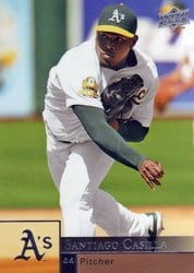 2009 Upper Deck Base Set Santiago Casilla #791 card