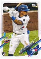 2021 Topps Opening Day Base Set Santiago Espinal #57 card