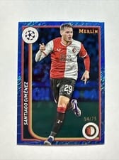2023 Topps Merlin UEFA Santiago Gimenez #57 card