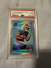 2018 Donruss Optic Saquon Barkley #156 card