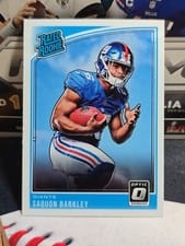 2018 Donruss Optic Saquon Barkley #156 card