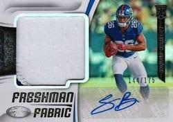 2018 Panini Certified Base Set Saquon Barkley #201 card