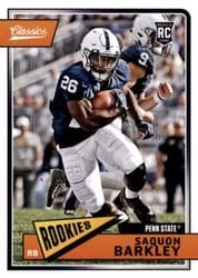 2018 Panini Classics Base Set Saquon Barkley #213 card