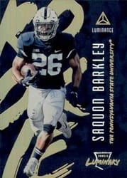 2018 Panini Luminance Luminary Saquon Barkley #19 card