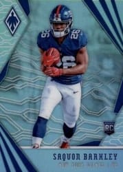 2018 Panini Phoenix Base Set Saquon Barkley #102 card