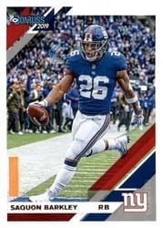 2019 Donruss Base Set Saquon Barkley #179 card