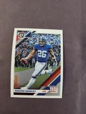 2019 Donruss Optic Saquon Barkley #70 card