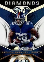 2019 Panini Certified Diamonds Saquon Barkley #DI-SB card